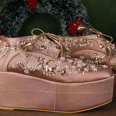 Begum (Blush PINK) Wedding Sneaker wedges Bridal shoes Begum (Blush PINK) Wedding Sneaker wedges Bridal shoes