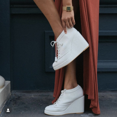 Sneaker Wedges (White) Sneaker Wedges (White)