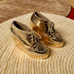 Sneaker wedges (Gold) Bridal shoes wedges Sneaker wedges (Gold) Bridal shoes wedges