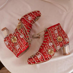 Customisable Red Sneaker pearl blocks Customisable Red Sneaker pearl blocks