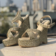 Dream Bride Shimmer Bridal Wedges Dancing Shoes Dream Bride Shimmer Bridal Wedges Dancing Shoes
