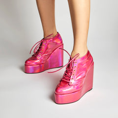 Sneaker Wedges (Pink) Sneaker Wedges (Pink)