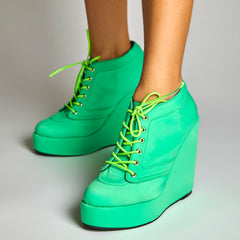 Sneaker Wedges (Green) Sneaker Wedges (Green)