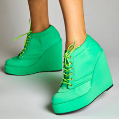 Sneaker Wedges (Green) Sneaker Wedges (Green)