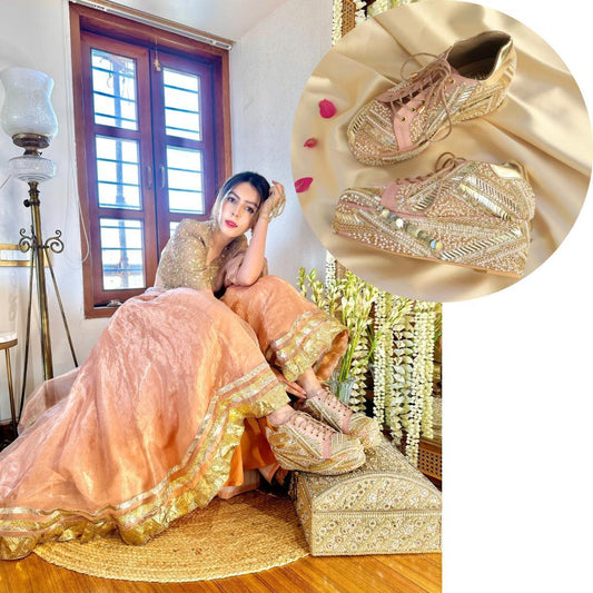 How to Choose the Perfect Bridal Shoes for Your Wedding Lehenga