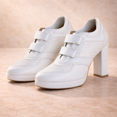 Minimal White Sneaker boots – Modern Bridal & Occasion Footwear