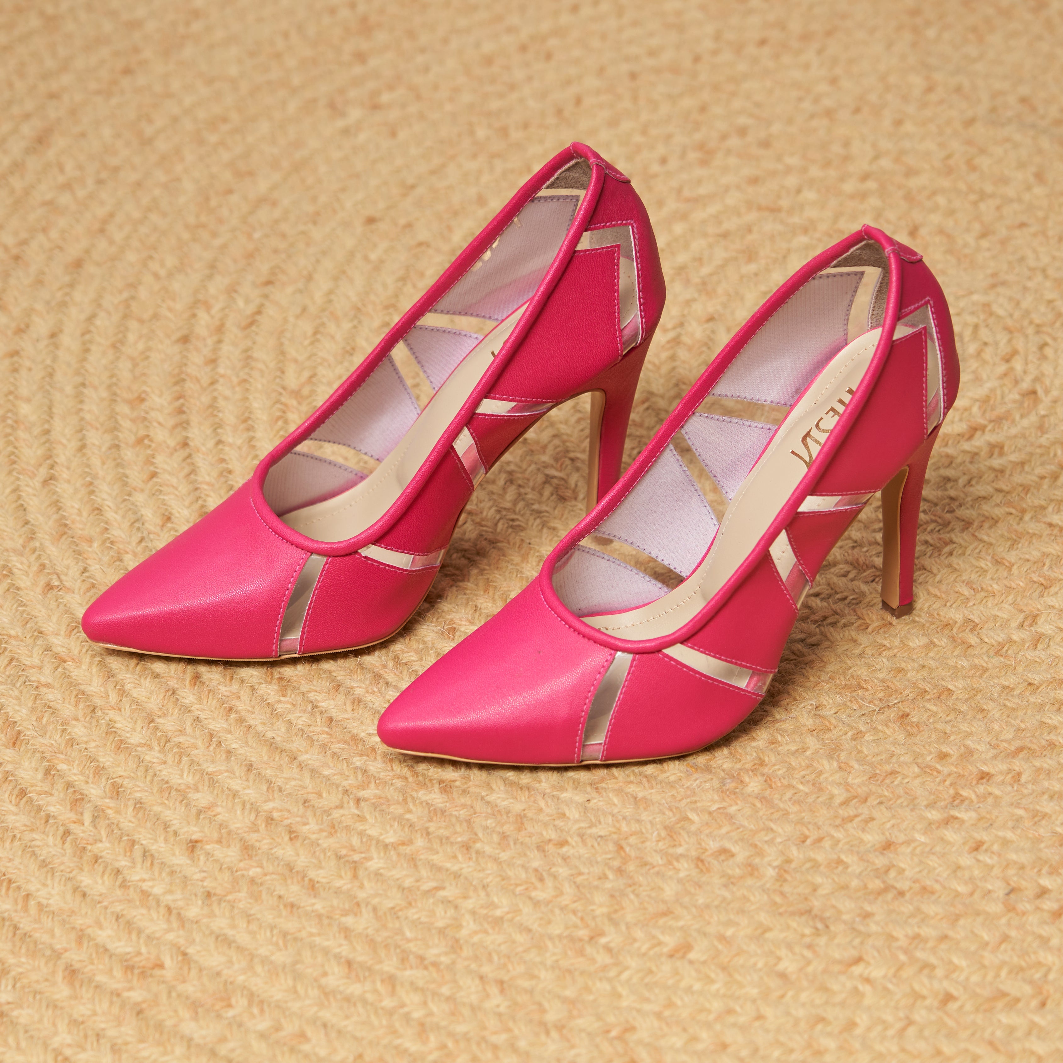 Amazon.com: Sophia Pumps, Hot Pink Pointed Toe Heels (Numeric_5) :  Clothing, Shoes & Jewelry