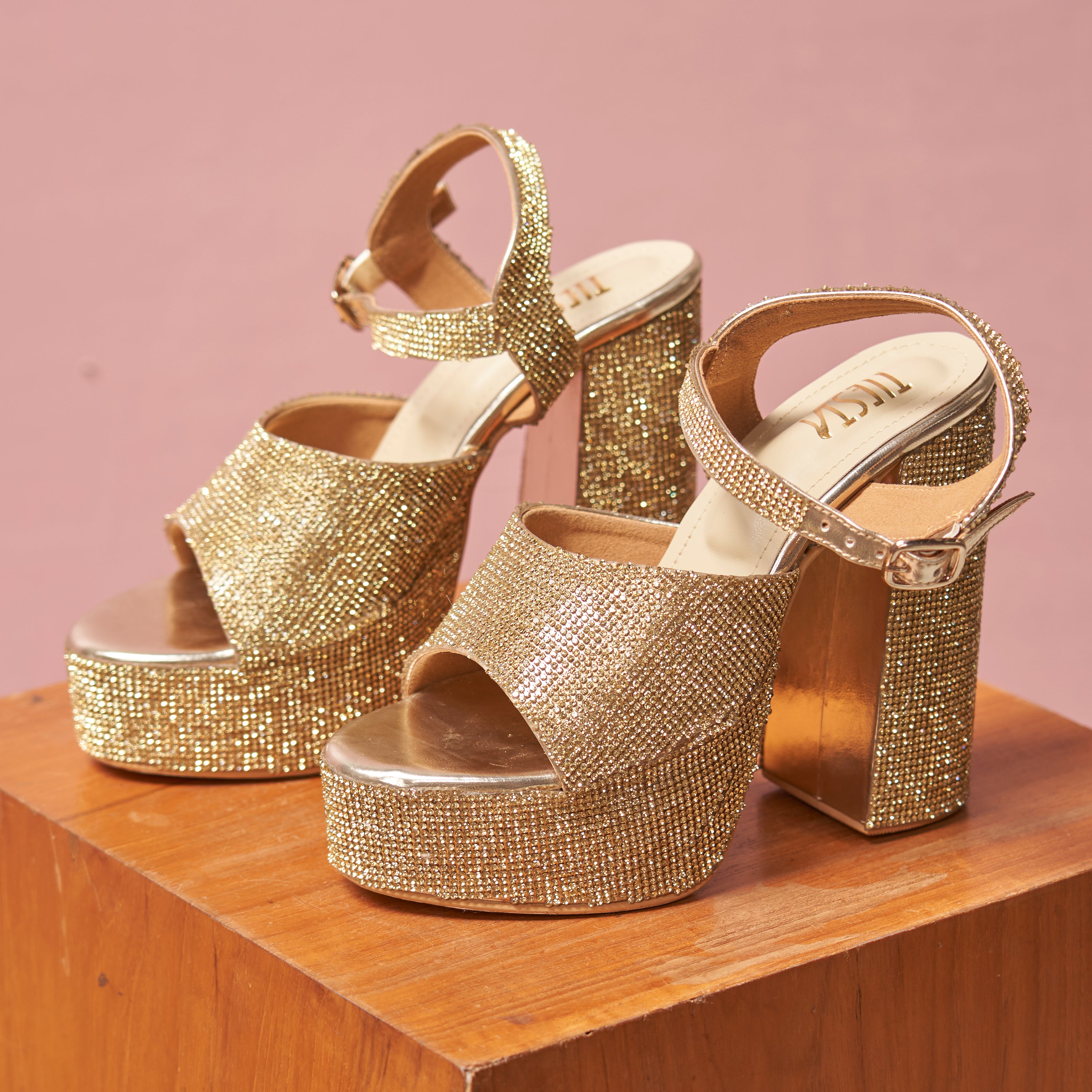 Inc.5 Women Gold Heels - Buy Inc.5 Women Gold Heels Online at Best Price -  Shop Online for Footwears in India | Flipkart.com