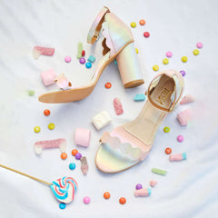 Bubblegum Block Heels - Sugar Rush