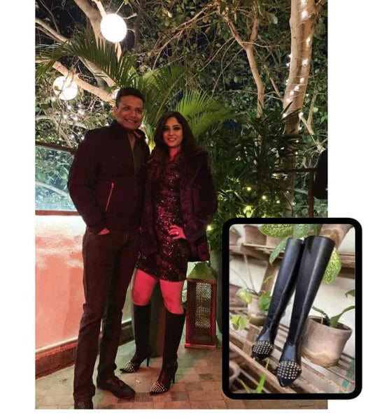 Sexy Black Boots Black THIGH High Boots Tiesta Store