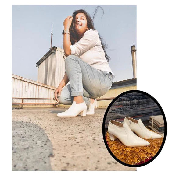 Buy Flat n Heels Womens Tan Boots FnH 9765-TAN at Amazon.in