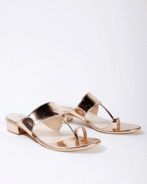 T Strap Block - Rose Gold Finish