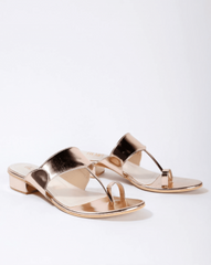 T Strap Block - Rose Gold Finish