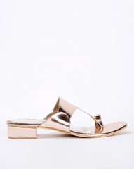 T Strap Block - Rose Gold Finish